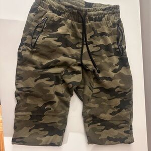 Camouflage Jogger Shorts